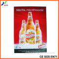 Promotional Advertising 3D PVC Embossed Poster, PVC Embossed Advertising Poster